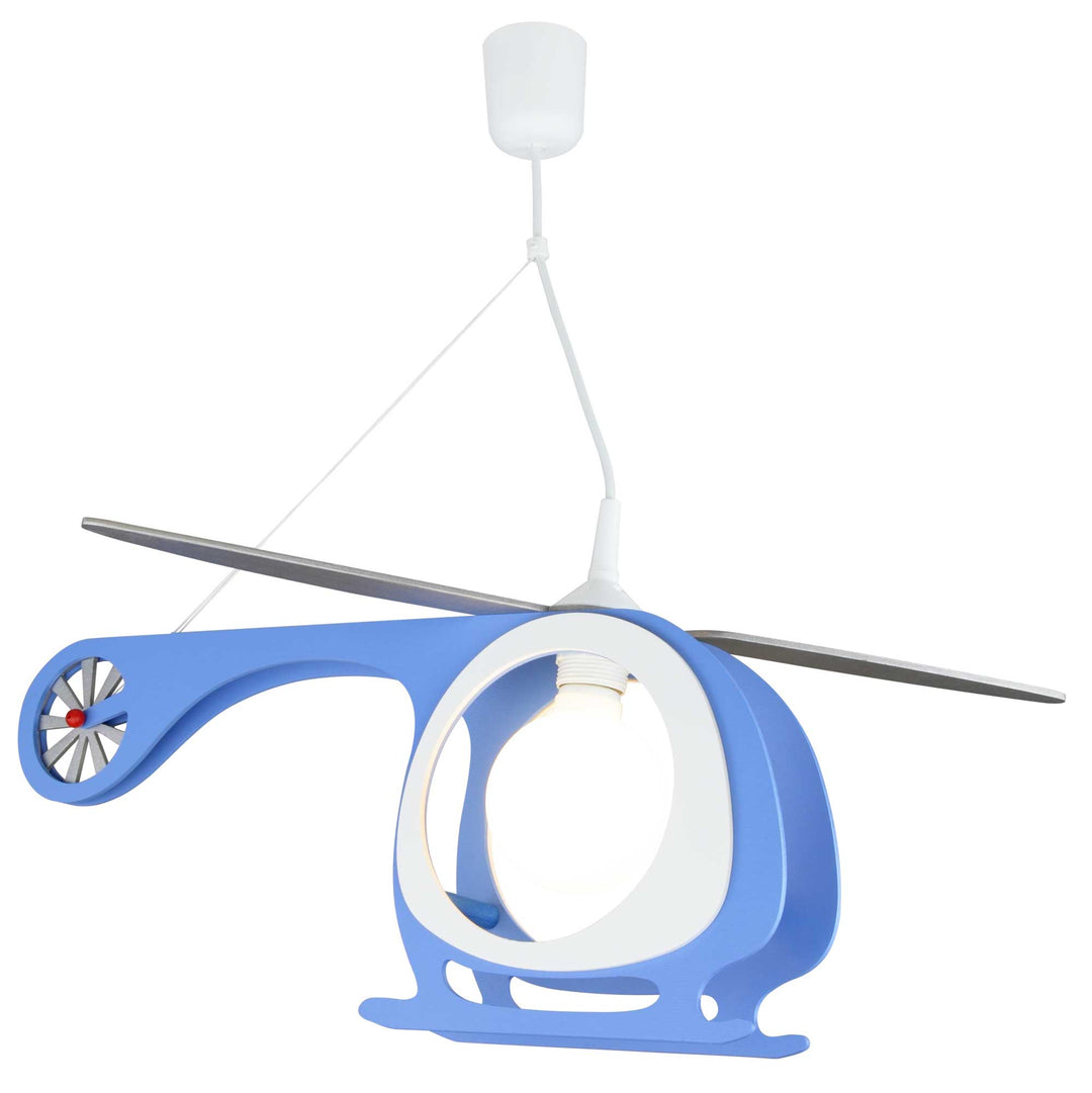 Pendelleuchte Hubschrauber