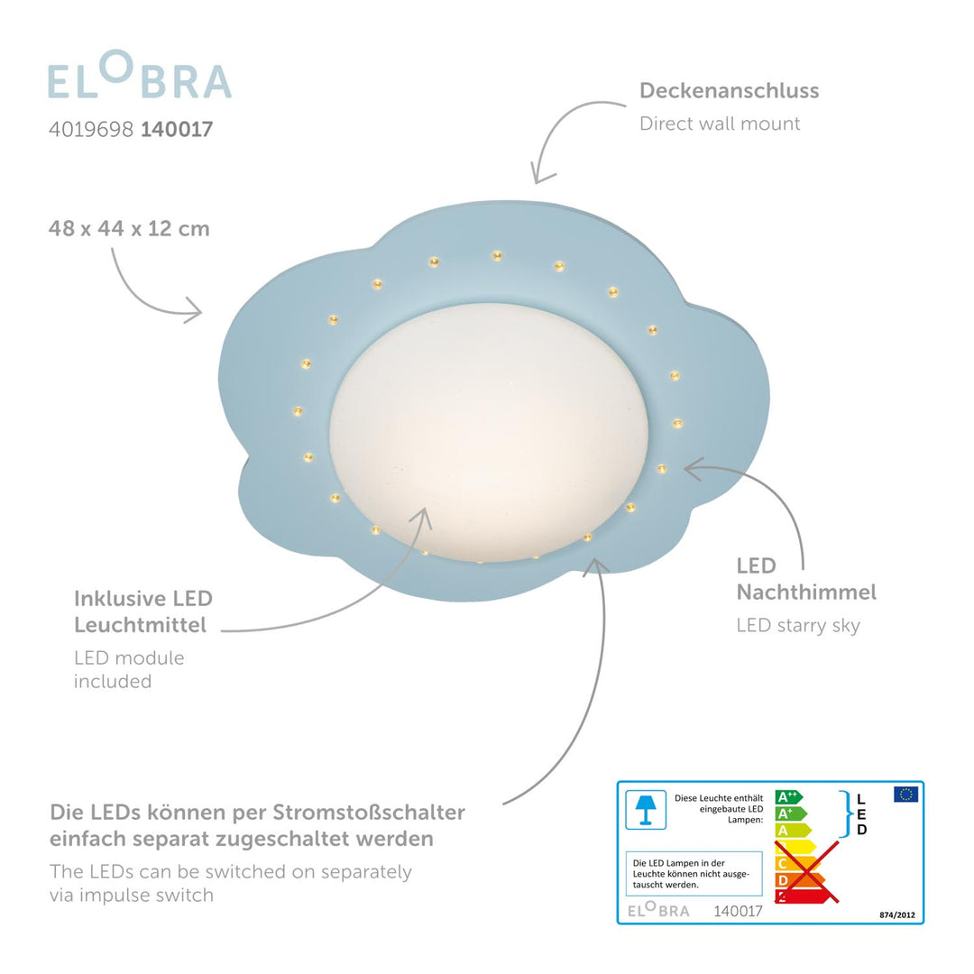 Deckenleuchte LED Wolke - S