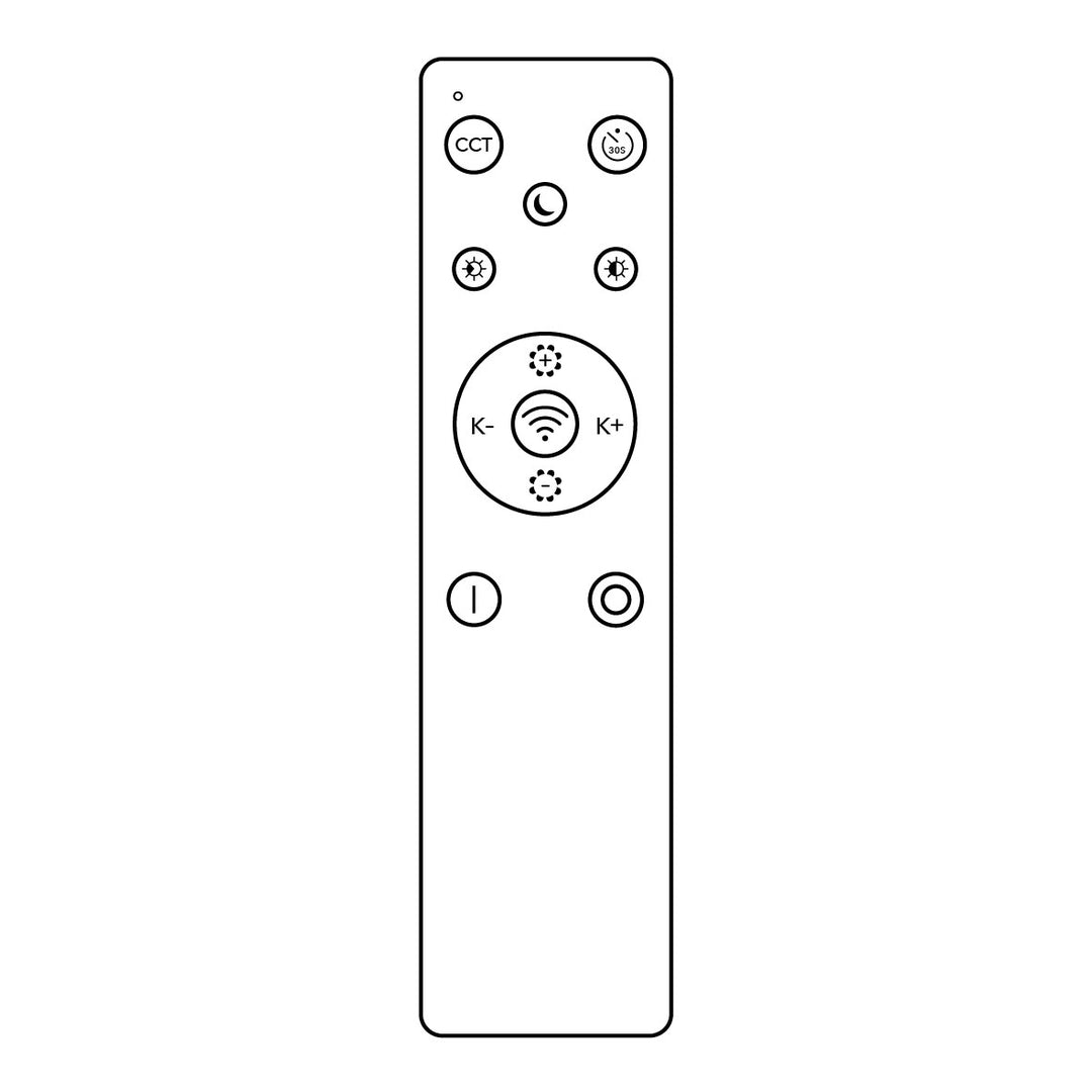 Ersatz Fernbedienung Argentina Panel L