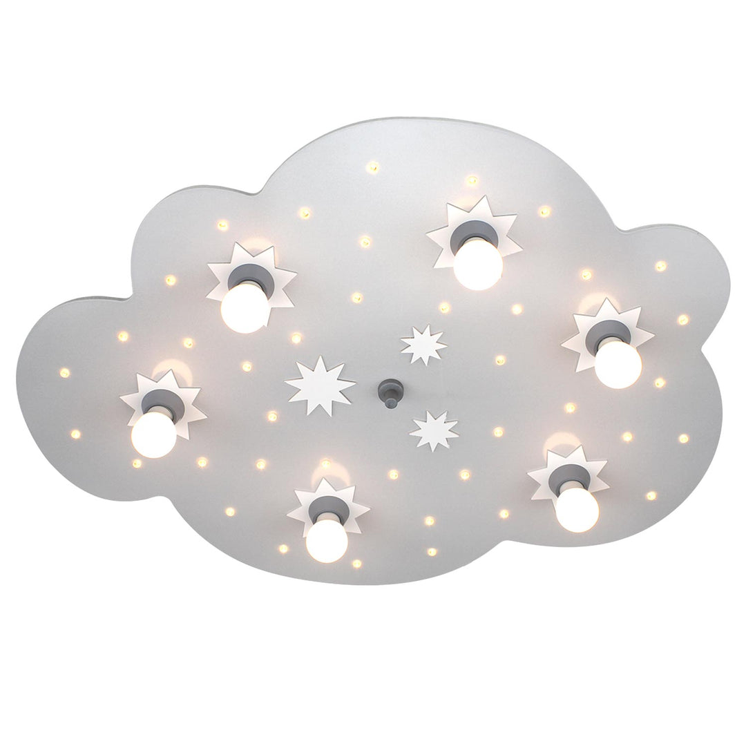 Ceiling light star cloud - L