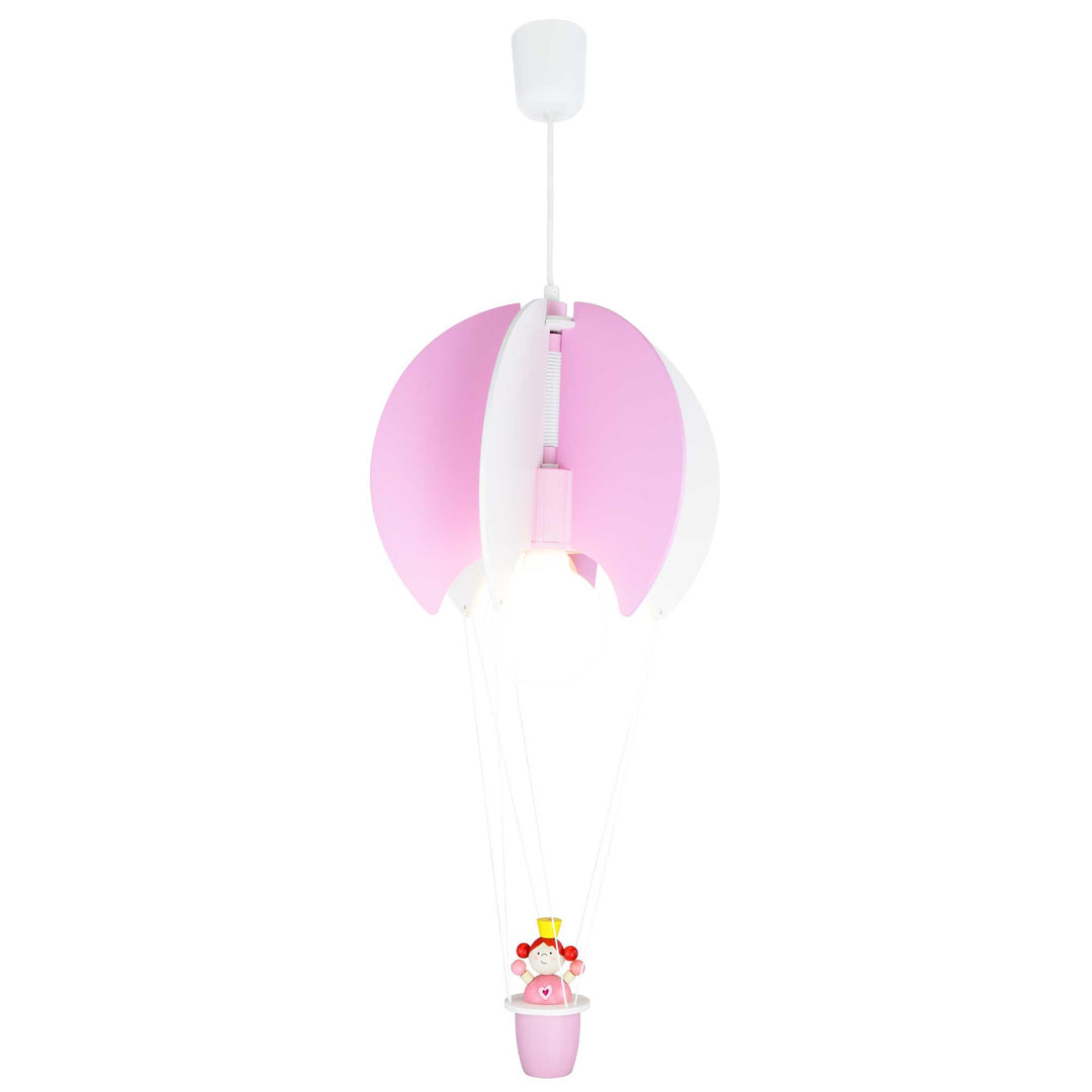 Pendant lamp balloon with Princess"Leia"