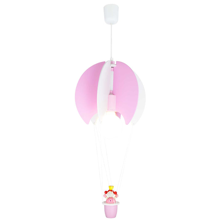 Pendant lamp balloon with Princess"Leia"