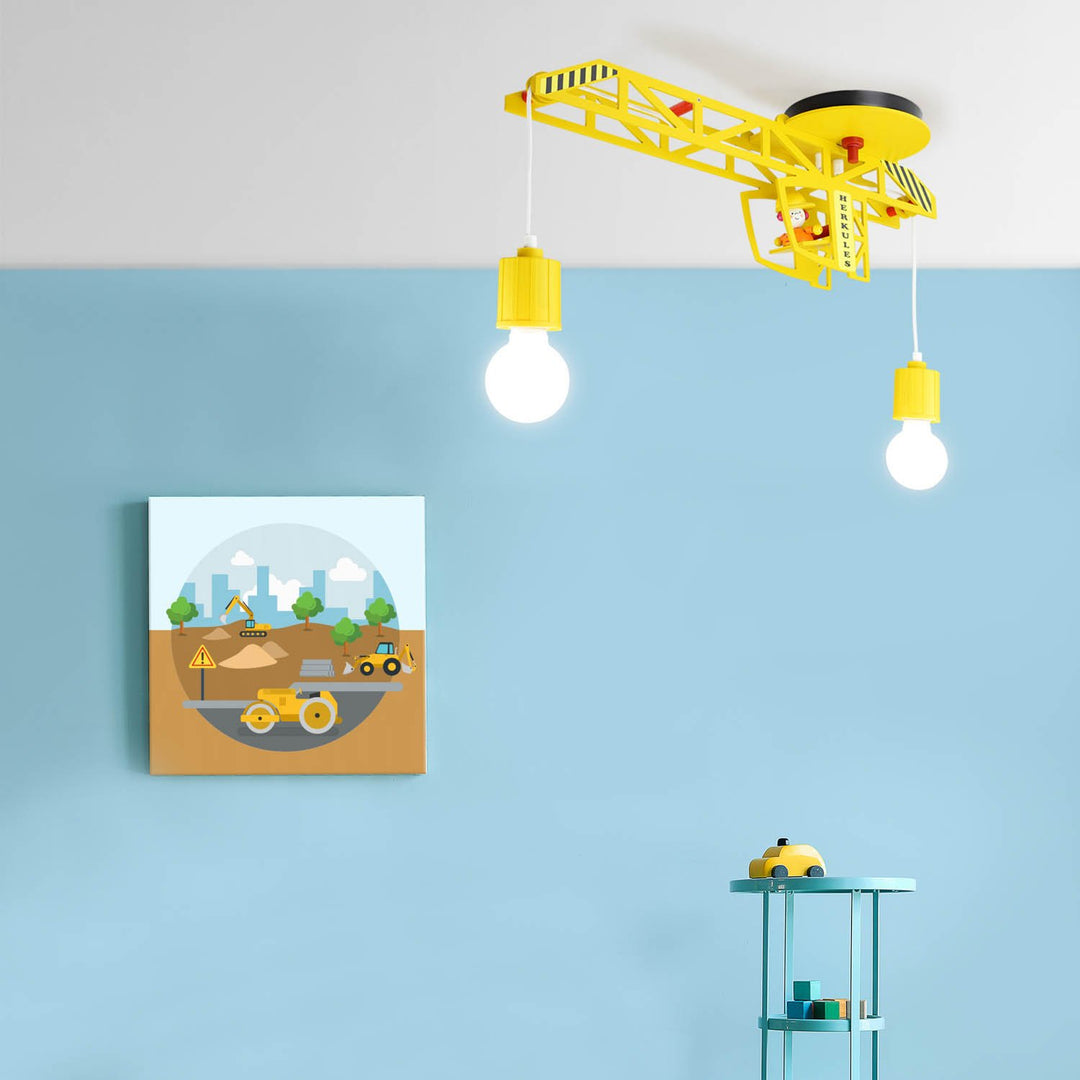 Ceiling light tower crane with"Markus"