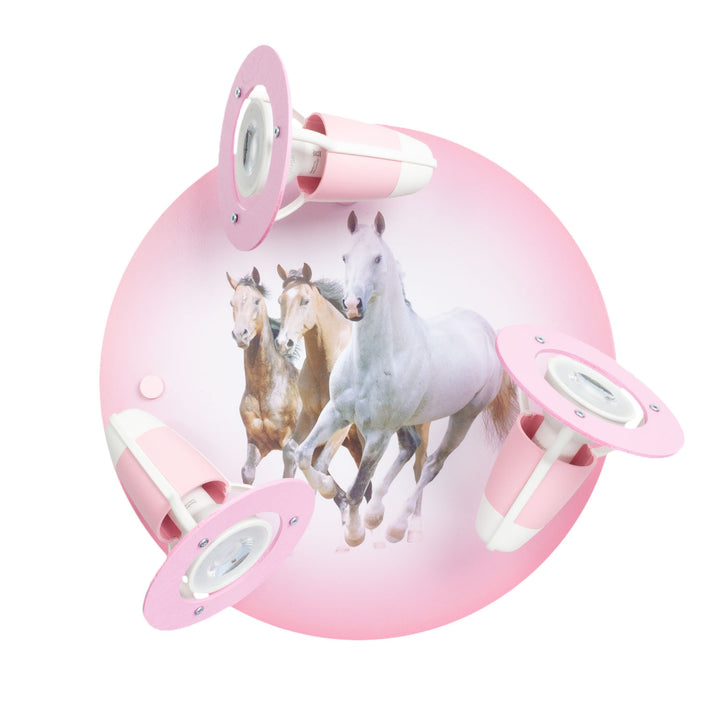3 Spot Rondell Horses