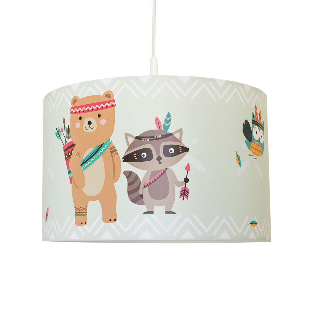 Hanging lamp 25-40"Little Indians"