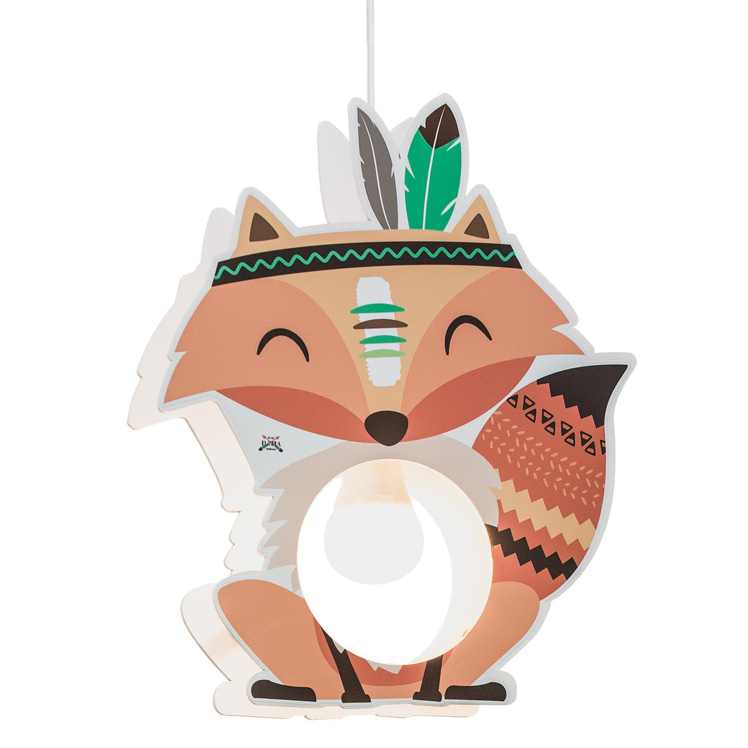 Pendant lamp Little Indians"Fox Filip"