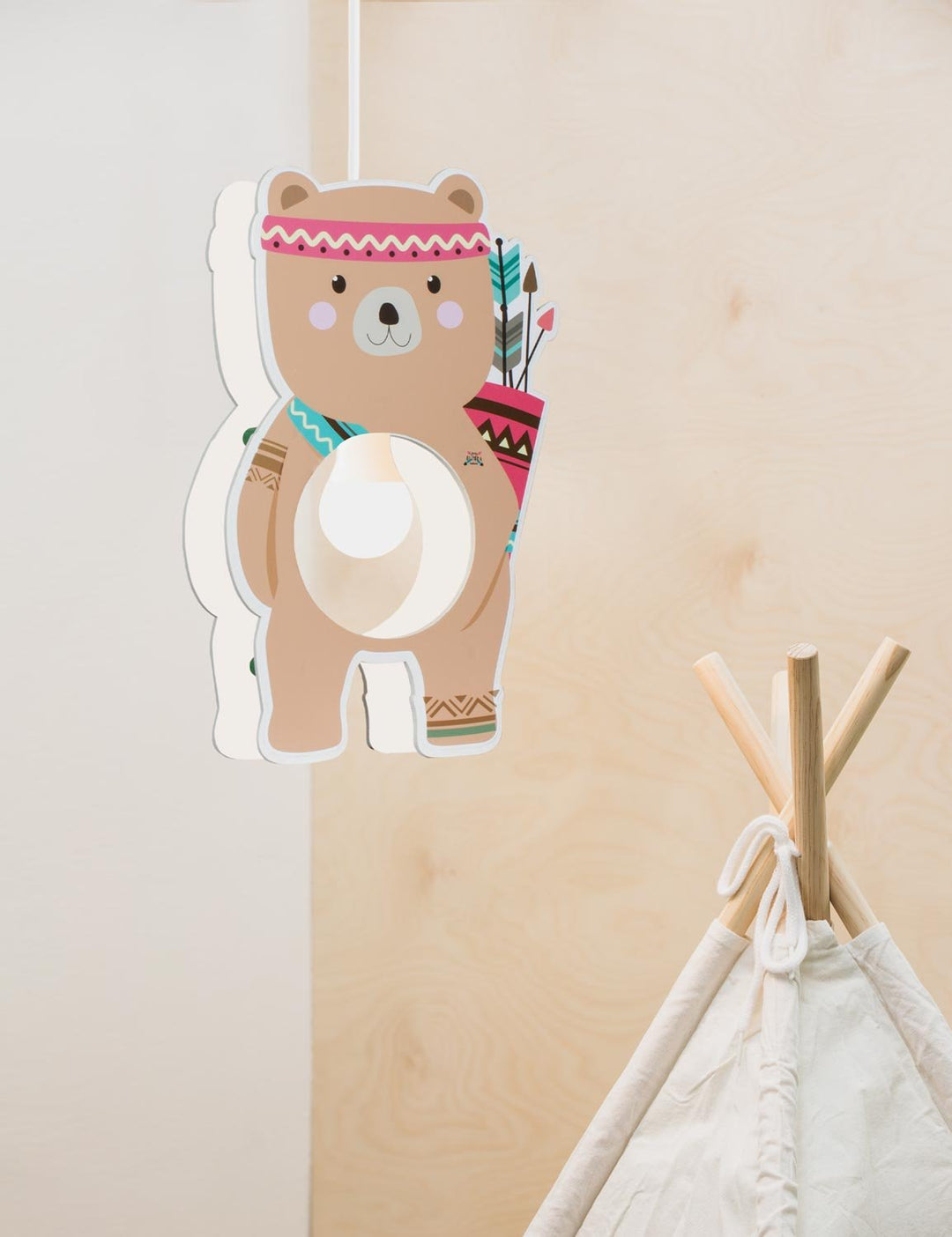 Pendant lamp Little Indians"Bär Bjørn"