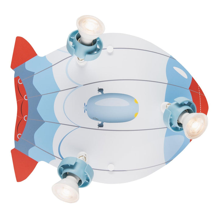 Produktbild Elobra Leuchte 3er Spot Rondell Luftschiff Luftschifftlampe Kinderzimmerlampe