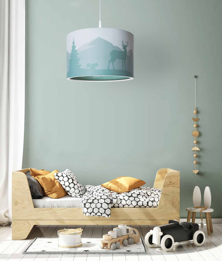 Hanging lamp 25-40 Scandi"Forest"