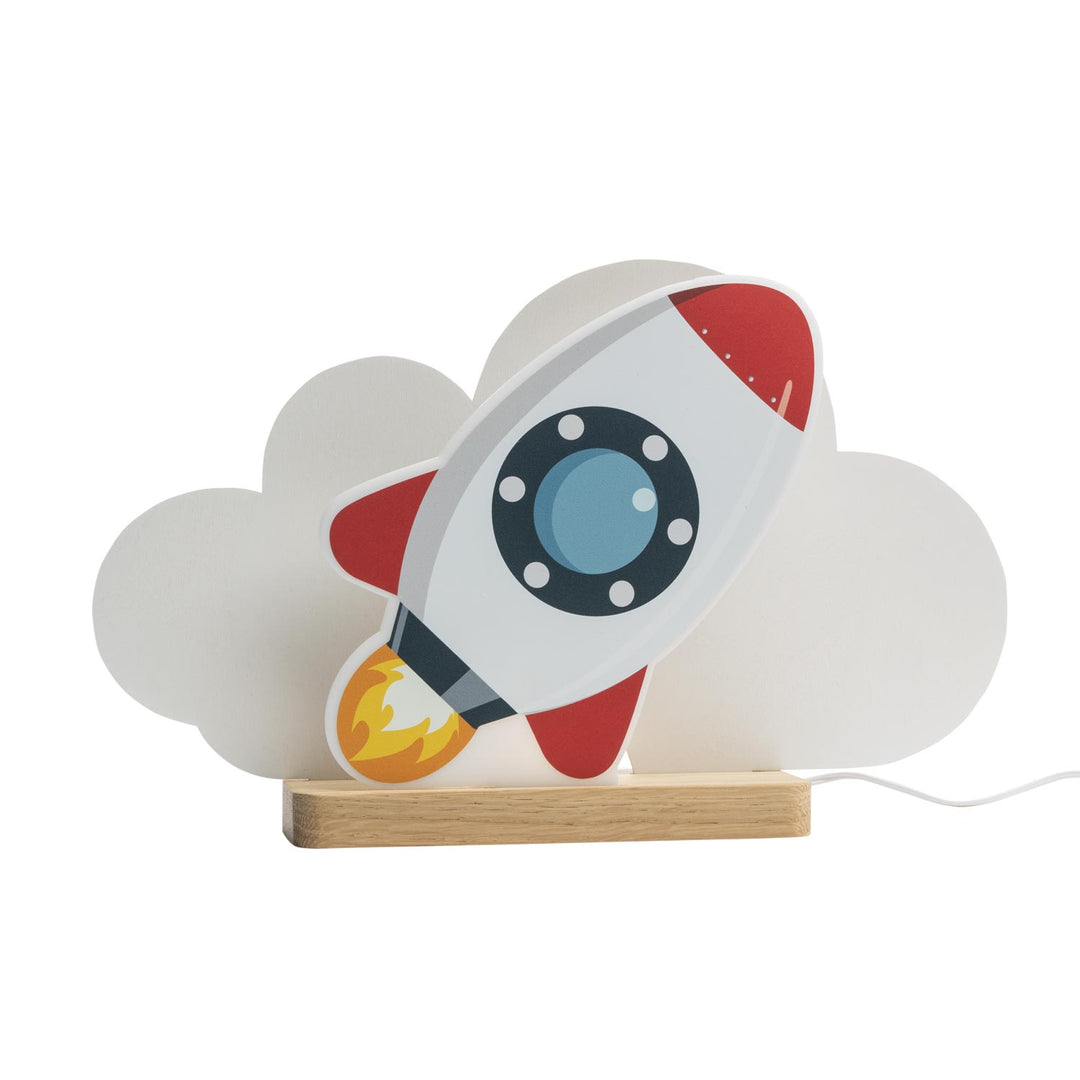 Table lamp plug-in system rocket