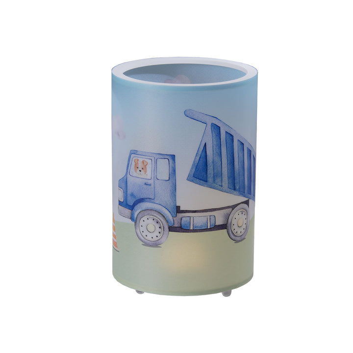 Table lamp 25-15 Construction site"Tipper"