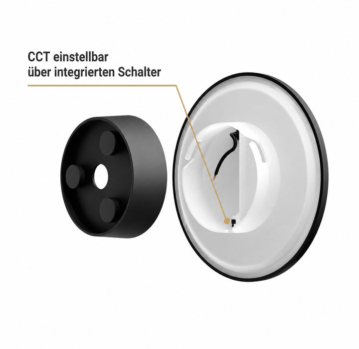 Wandleuchte Havana - S round