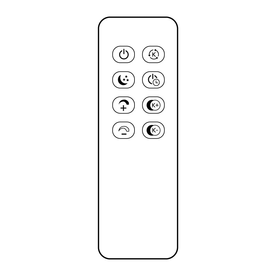 Replacement remote control Panama L and S