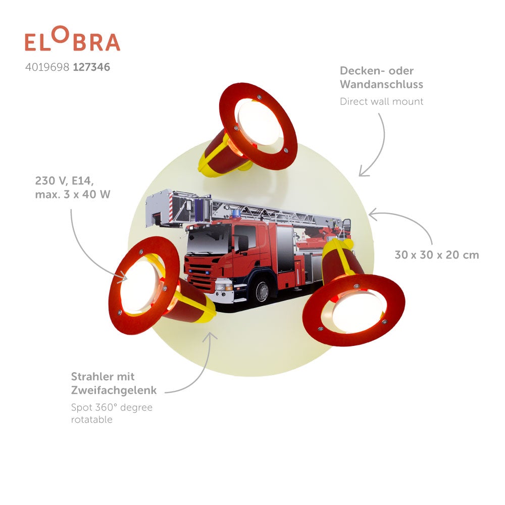 3-spot roundel fire engine